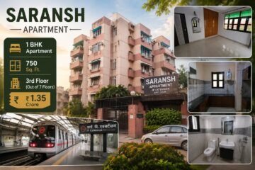 1 BHK Apartment for Sale | Saransh Apartment, IP Extension Patparganj