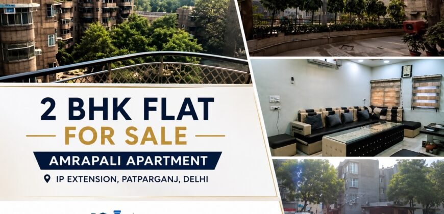 2 BHK Flat for Sale in Amrapali Apartment IP Extension Patparganj