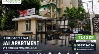 2 BHK flat for sale | Jai Apartment, IP Extension Patparganj