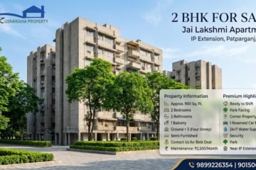 2 BHK Flat for Sale | Jai Laxmi Apartment, IP Extension | Realextn Property