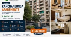 2 BHK Flat for Sale | Kanchanjunga Apartments Patparganj, IP Extension