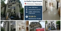 2 BHK Flat for Sale, Kallol Apartment, IP Extension Patparganj