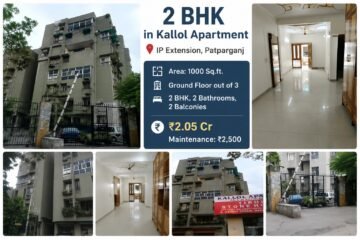 2 BHK Flat for Sale, Kallol Apartment, IP Extension Patparganj