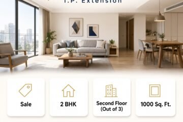 2BHK Flat for Sale | Sudarshan Apartments IP Extension, Patparganj