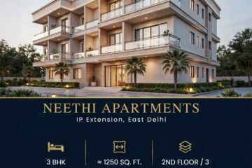 3 BHK Flat in Neethi Apartments IP Extension, East Delhi