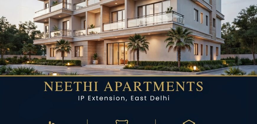 3 BHK Flat in Neethi Apartments IP Extension, East Delhi
