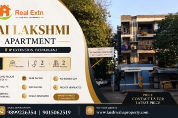 3 BHK flat for sale in IP Extension, Patparganj