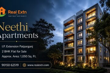Buy 2 BHK Flat | Neethi Apartments, IP Extension Patparganj