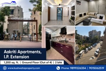 2 BHK flat for sale in Aakriti Apartment Patparganj