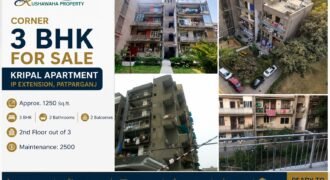 3 BHK Flat for Sale in Kripal Apartment, IP Extension Patparganj