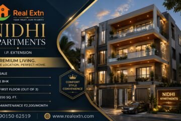 1 BHK Flat for Sale | Nidhi Apartments, IP Extension Patparganj