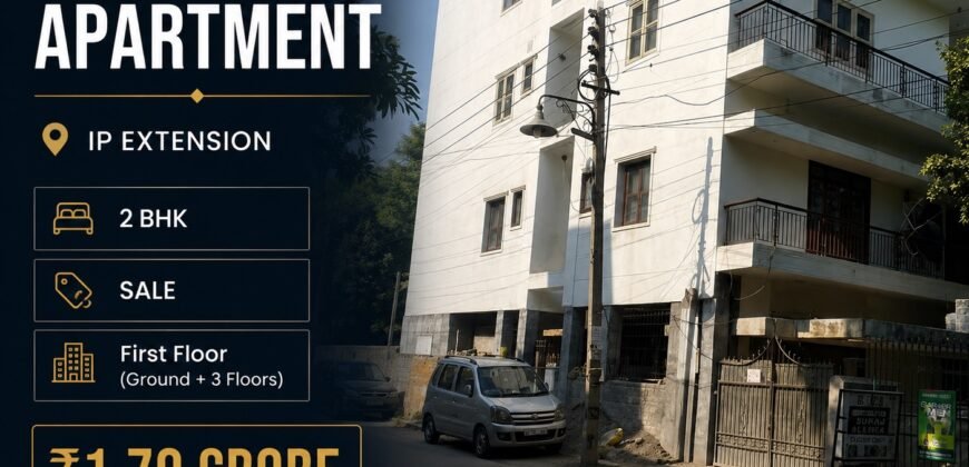 2 BHK Apartment for Sale in Sahyadri Apartment Delhi