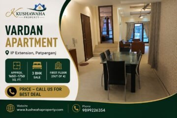 3 BHK Sale Flat in Vardan Apartment Patparganj