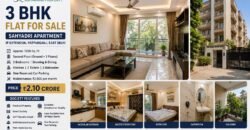 3 BHK Flat for Sale | Sahyadri Apartment, IP Extension Patparganj