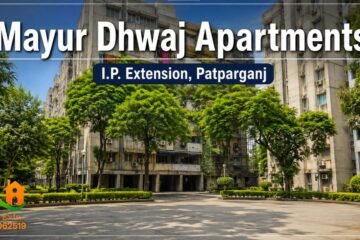 3 BHK Flat for Rent | Mayur Dhwaj Apartments, IP Extension