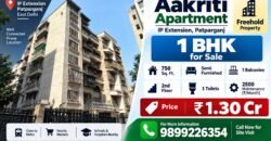 1 BHK Flat for Sale in Aakriti Apartment, IP Extension Patparganj
