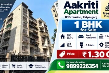 1 BHK Flat for Sale in Aakriti Apartment, IP Extension Patparganj