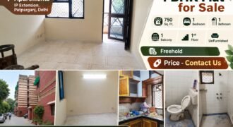 Shivalik Apartments, IP Extension, 1 BHK Flat for Sale in Patparganj