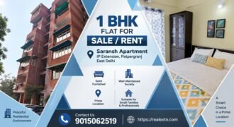 1 BHK Flat Sale in Saransh Apartment, IP Extension