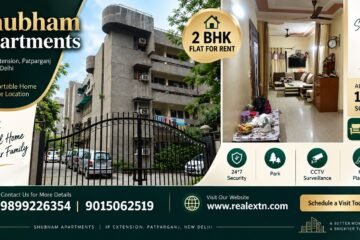 2 BHK Flat for Rent, Shubham Apartments, IP Extension, Patparganj