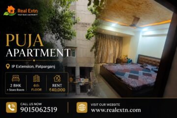 2 BHK Flat for Rent in Puja Apartment, IP Extension