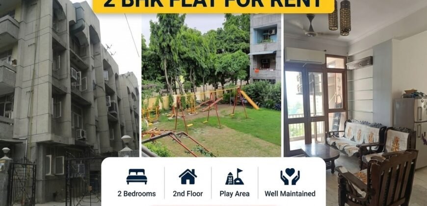 2 BHK Flat for Rent, Vidyut Apartment, IP Extension, Delhi