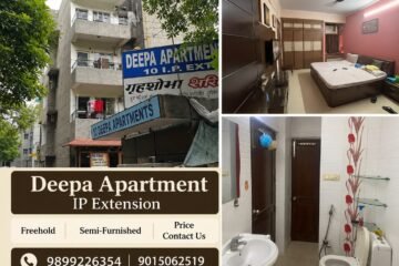 2 BHK Flat for Sale, First Floor in Deepa Apartment, IP Extension