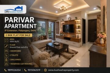 2 BHK Flat for Sale, Parivar Apartment in IP Extension, Patparganj