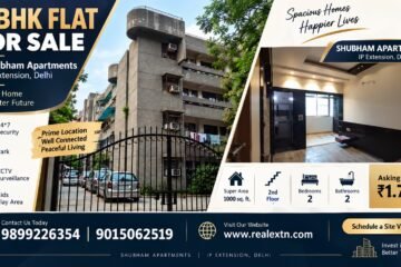 2 BHK Flat for Sale – Shubham Apartments, IP Extension, Delhi