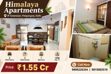 Buy 2 BHK Flat in Himalaya Apartments, IP Extension