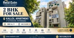 2 BHK Flat for Sale in Kallol Apartment, IP Extension