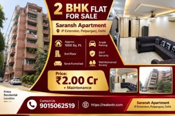 2 BHK Flat for Sale in Saransh Apartment Patparganj