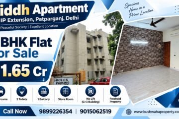 2 BHK Flat for Sale in Siddh Apartment, IP Extension, Patparganj