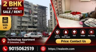 2 BHK Flat for Sale, Technology Apartment, Patparganj, Delhi