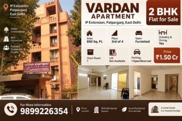 2 BHK Flat for Sale in Vardan Apartment, IP Extension