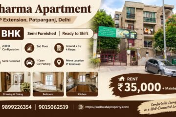 2 BHK Semi-Furnished Flat for Rent in Dharma Apartment, Delhi