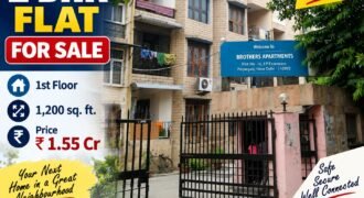 2 BHK flat for sale in Brothers Apartment, IP Extension