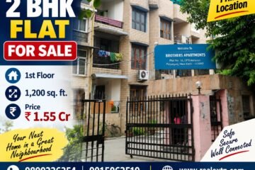 2 BHK flat for sale in Brothers Apartment, IP Extension