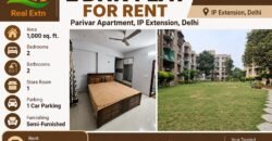 2 BHK Flat for Rent in Parivar Apartment, IP Extension, Delhi