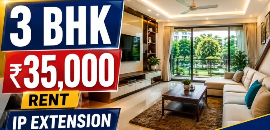 3 BHK Duplex for Rent in Ashirwad Apartment, IP Extension, Patparganj