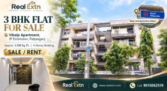 3 BHK Flat for Sale in Vikalp Apartment, IP Extension, Patparganj