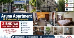 Aruna Apartment IP Extension, 3 BHK Flat for Sale in Patparganj
