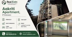 3 BHK Flat for Sale in Aakriti Apartment, IP Extension, Delhi