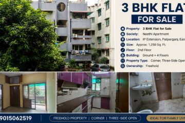 3 BHK Flat for Sale in Neethi Apartment, IP Extension, East Delhi