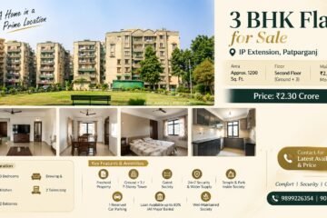 3 BHK Flat for Sale in Pharma Apartment, IP Extension, Patparganj