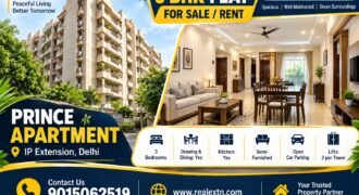 3 BHK Flat for Sale in Prince Apartment, IP Extension, Patparganj
