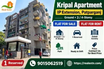 3 BHK Flat for Rent in Kripal Apartment, IP Extension, Patparganj