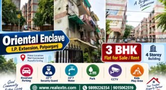 Buy Now 3 BHK Flat in Oriental Enclave, I.P. Extension, Patparganj