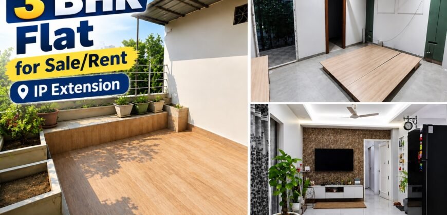 3 BHK Rental Flat in Technology Apartment, Patparganj