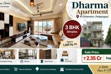 3 BHK Simplex Flat for Sale in Dharma Apartment, Patparganj
